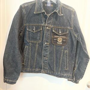Men's Blue Denim Jacket PACO Vintage authentic clothing Sz M 20” pit to pit